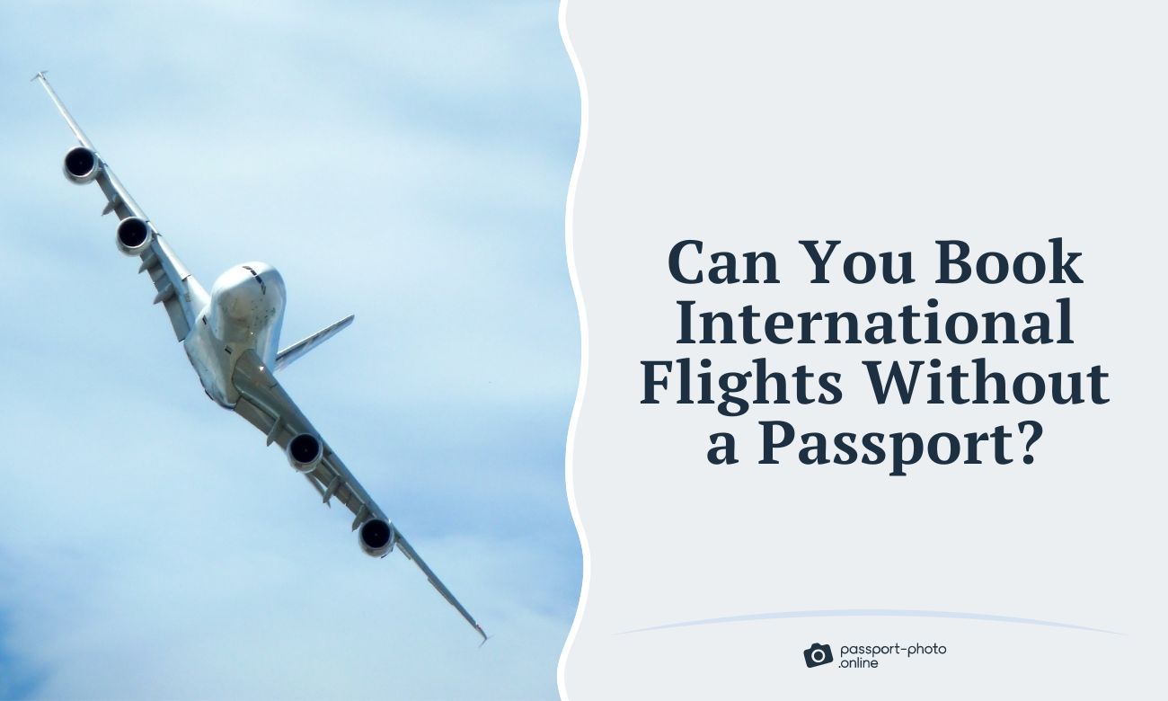 can you book flights without passport