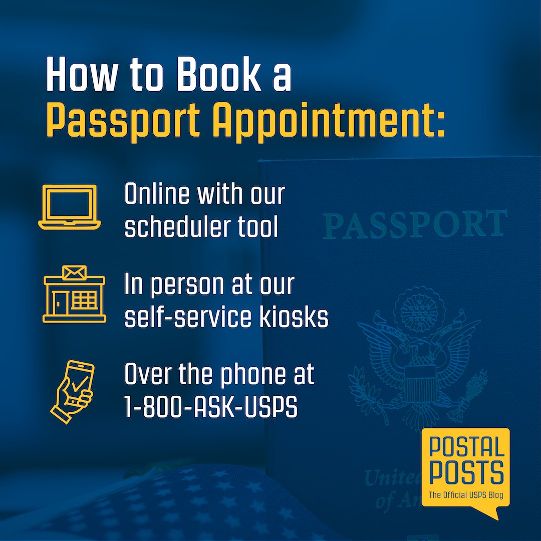 passport renewal appointment usps